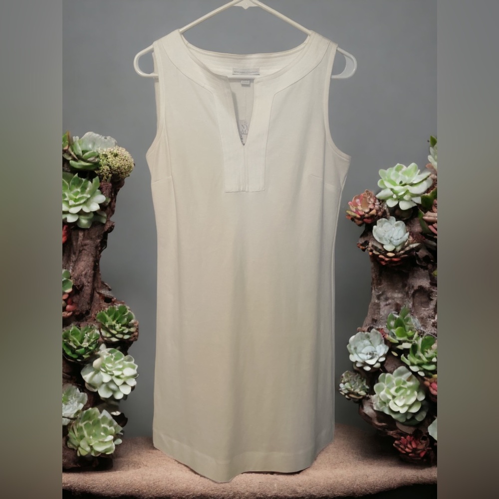 NWT New York and Company White Dress